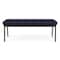 Lesro Newport 2 Seat Bench, 45 in W 21 in L 18.5 in H NP2001 - alternate 1